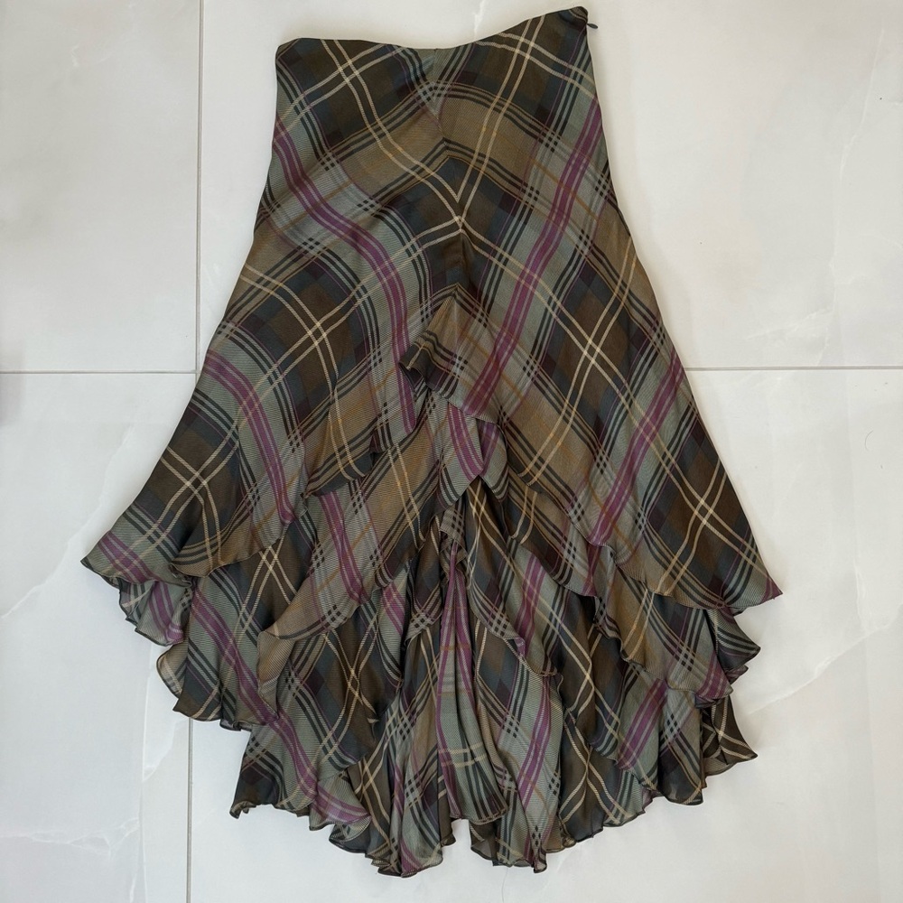 Ralph Lauren Purple Label silk skirt